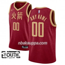 Houston Rockets Custom 2018-19 Nike City Edition Punainen Pelipaidat Swingman - Lasten